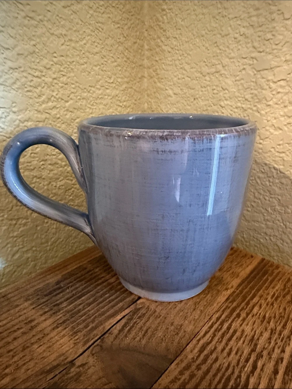 Retired Pier 1 Toscana Blue Italian Earthenware 20-oz Mug